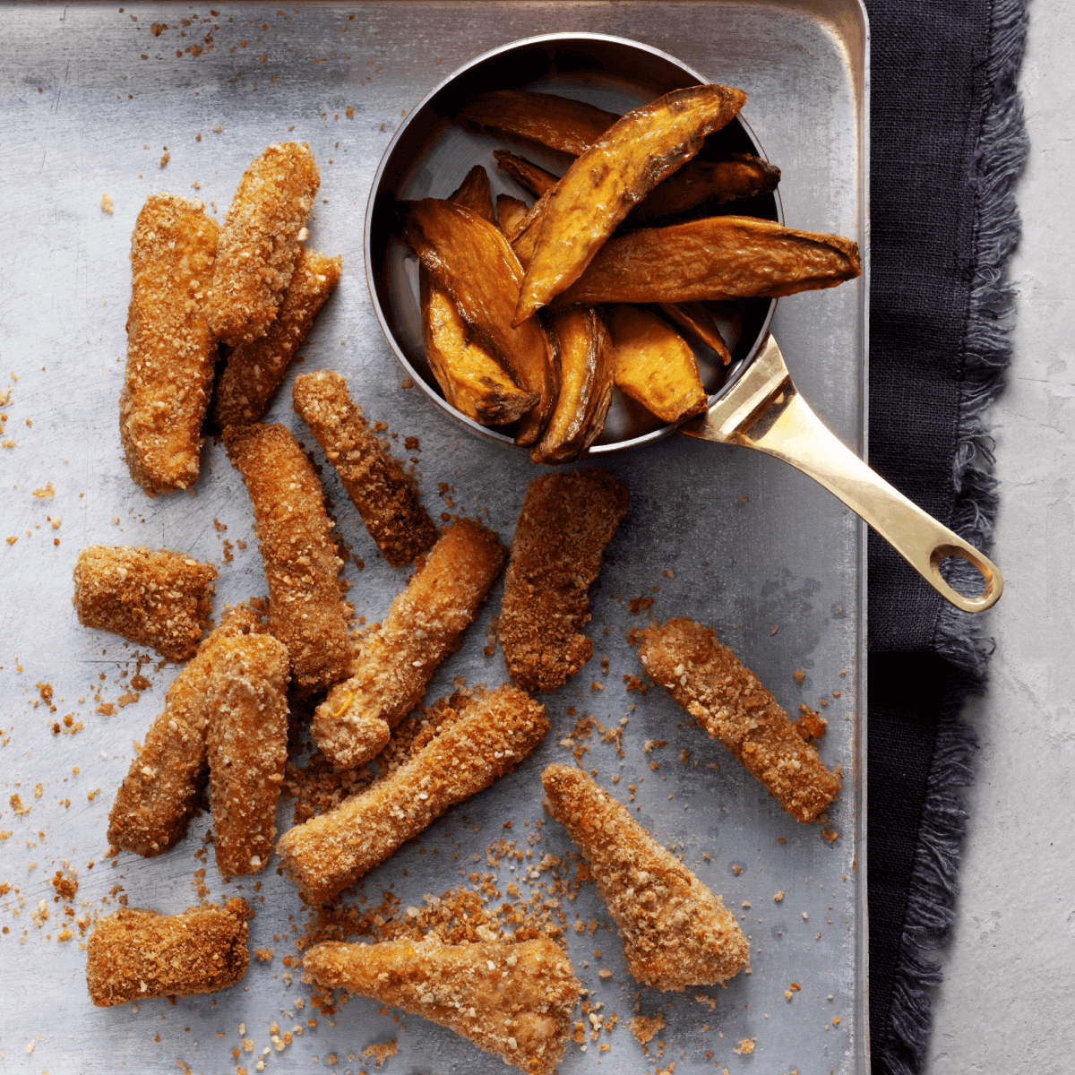 Tatlı Patates Dilimli Somon Balığı