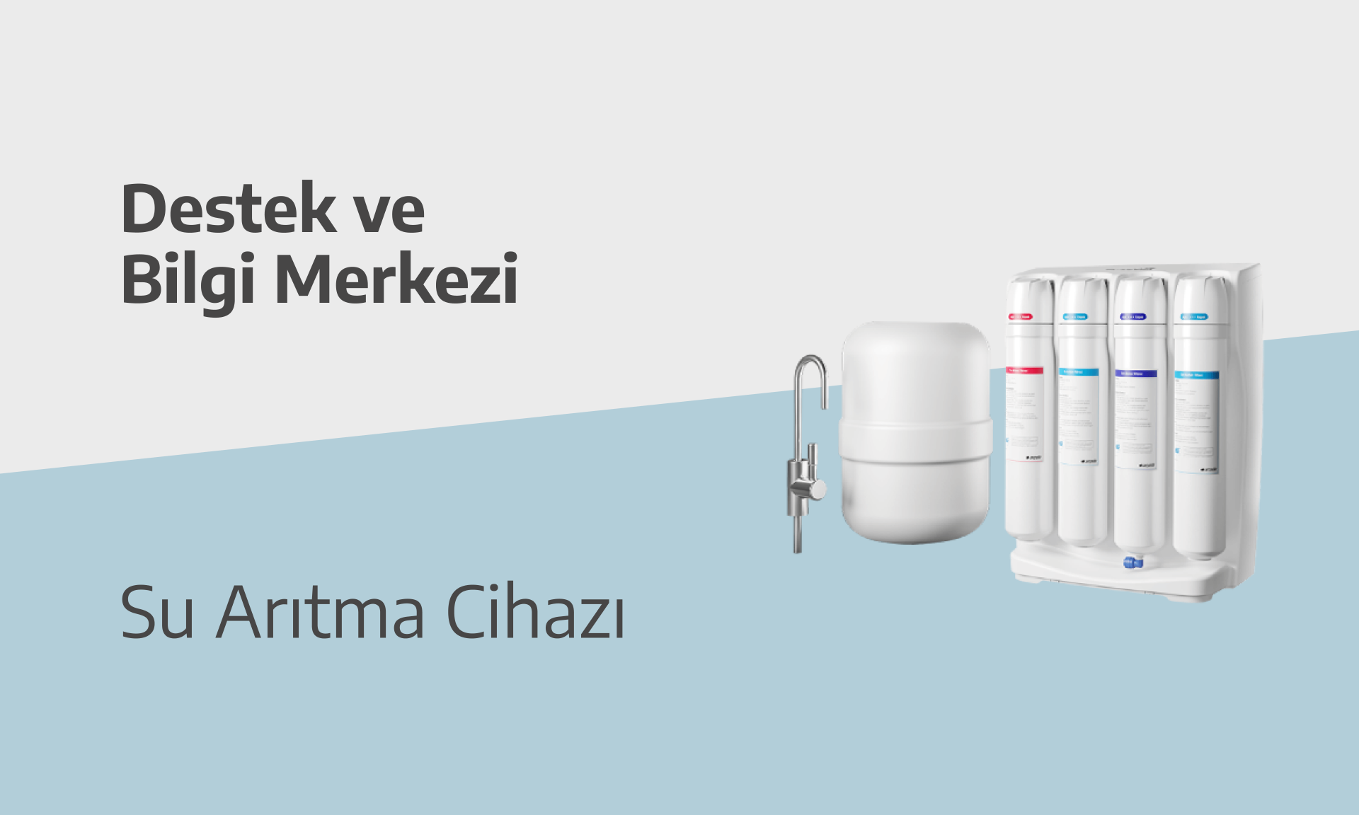 Arıtılmış suyun içinde kabarcıklar var