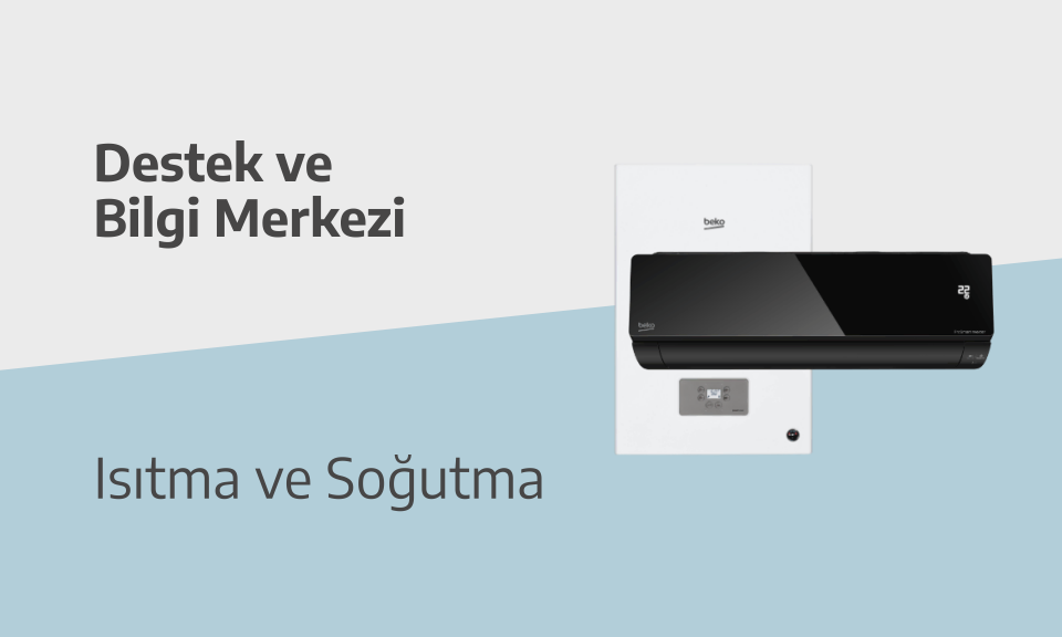 Klimanın iç ve dış ünite kodu birbirinden farklı