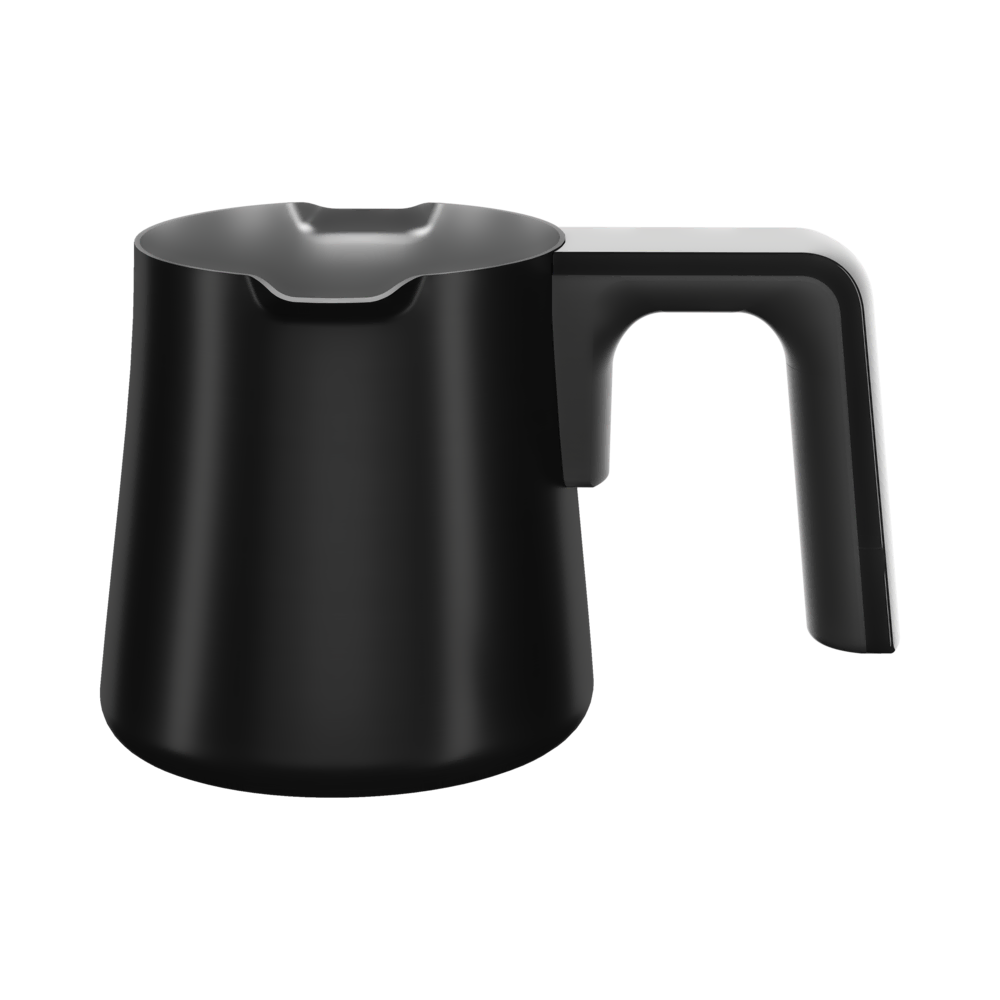 CEZVE GRUBU MAT SIYAH BOYALI Türk Kahve Makinesi Aksesuarları