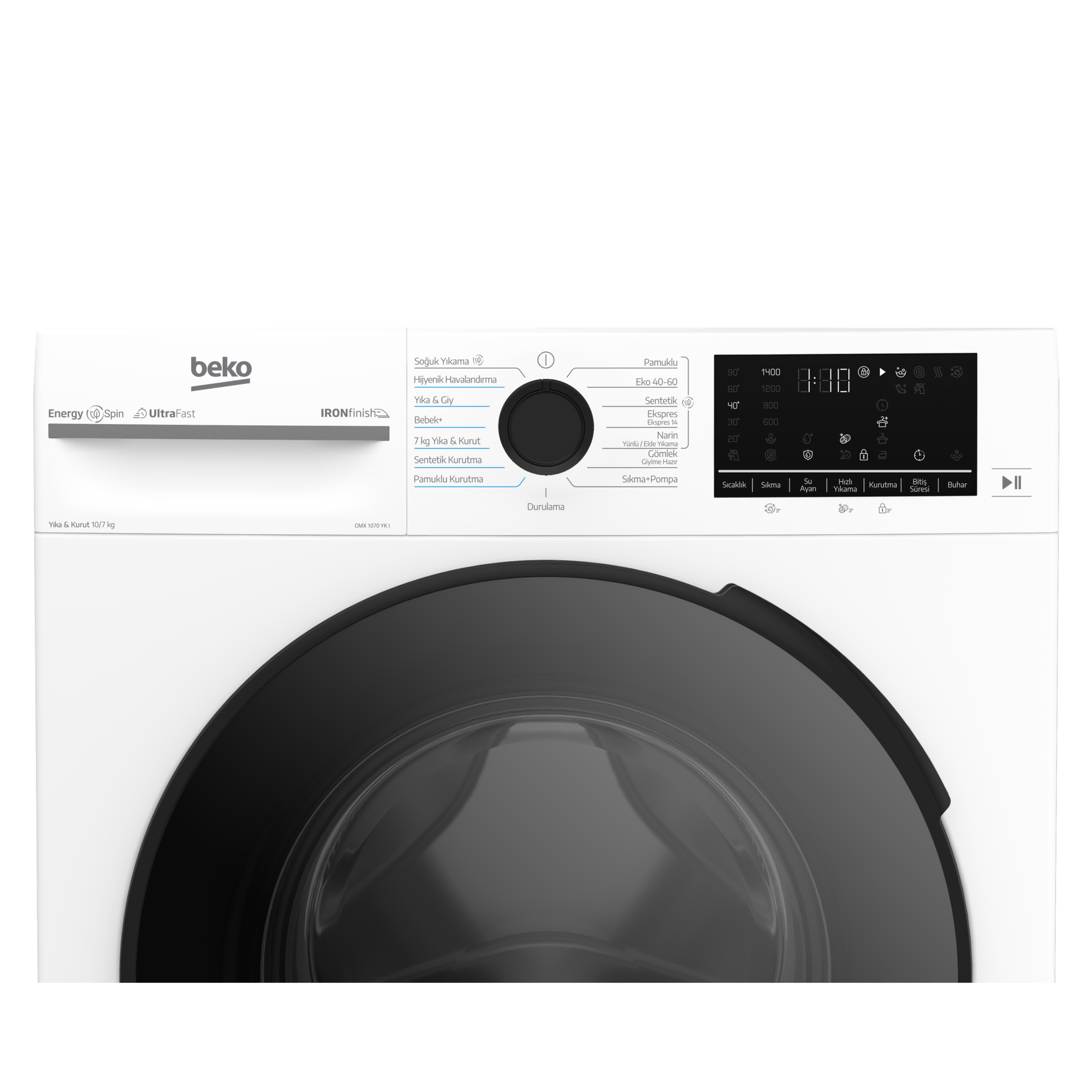 CMX 1070 YK I Kurutmalı Çamaşır Makinesi