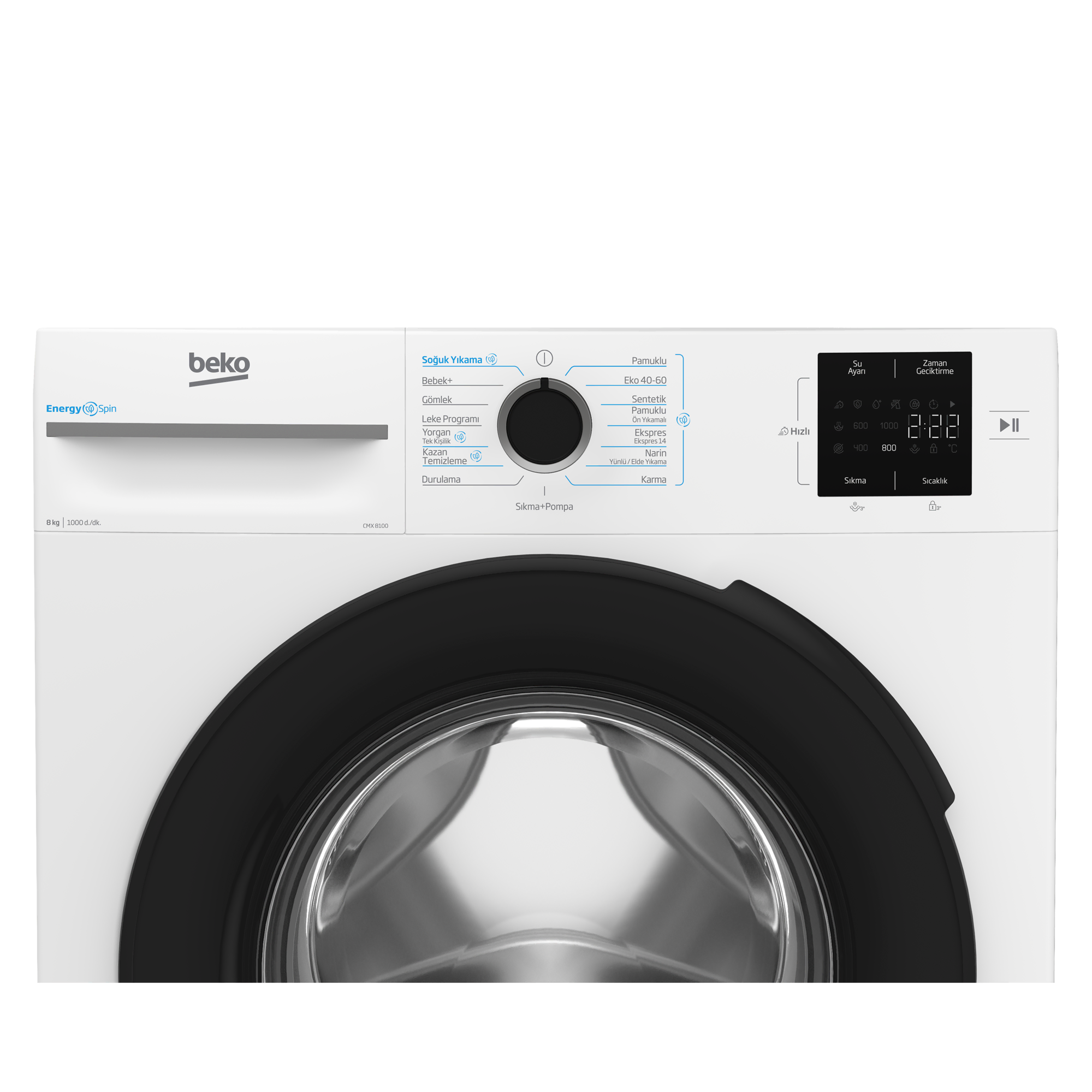 CMX 8100 8 Kg Çamaşır Makinesi