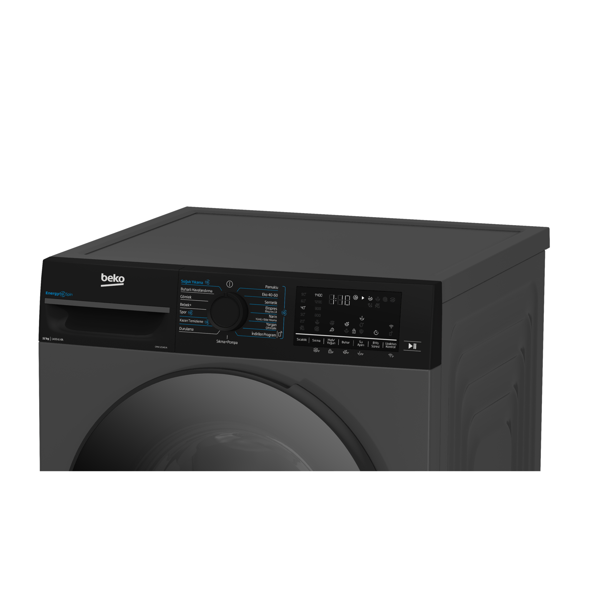 CMX 12140 A 12 Kg Çamaşır Makinesi