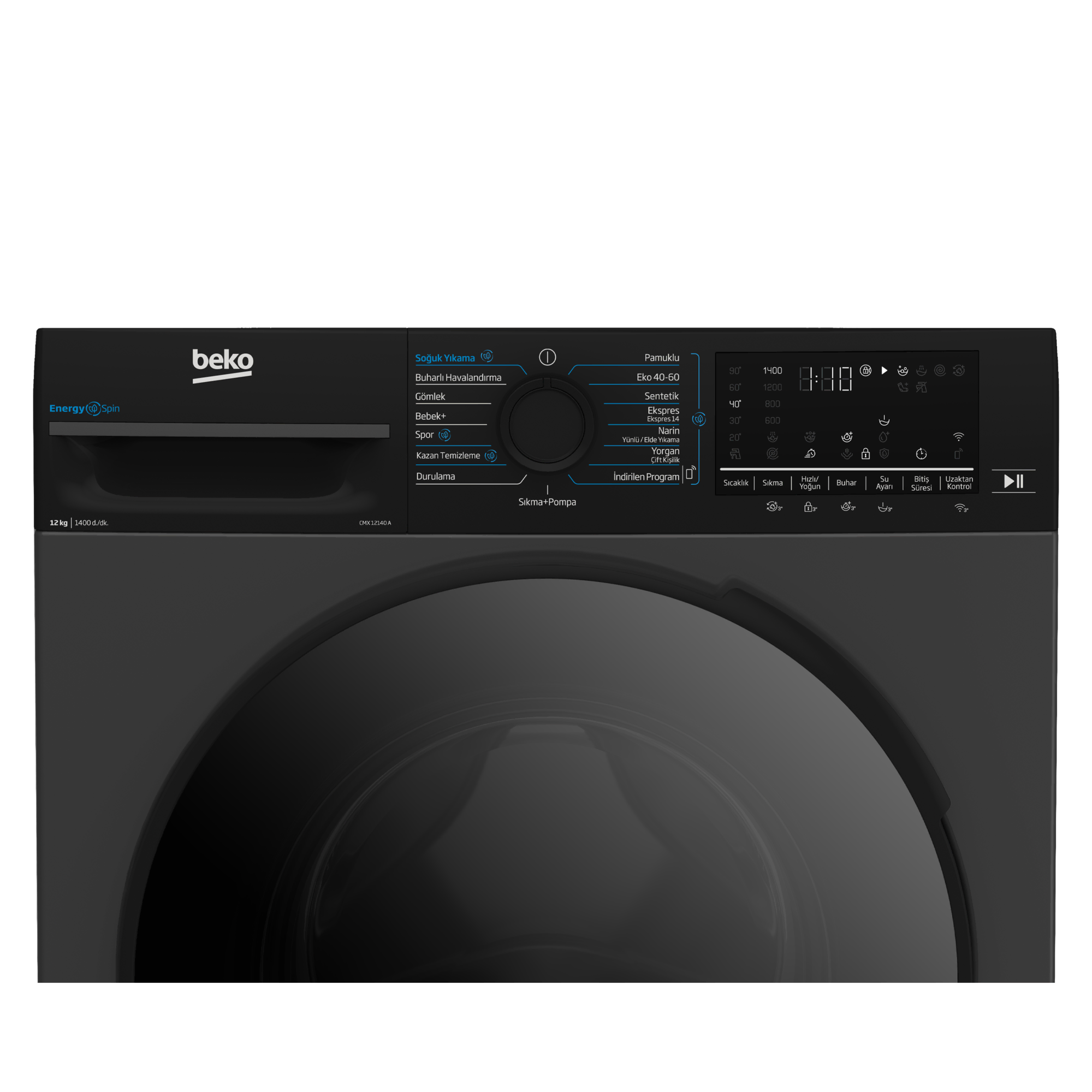 CMX 12140 A 12 Kg Çamaşır Makinesi