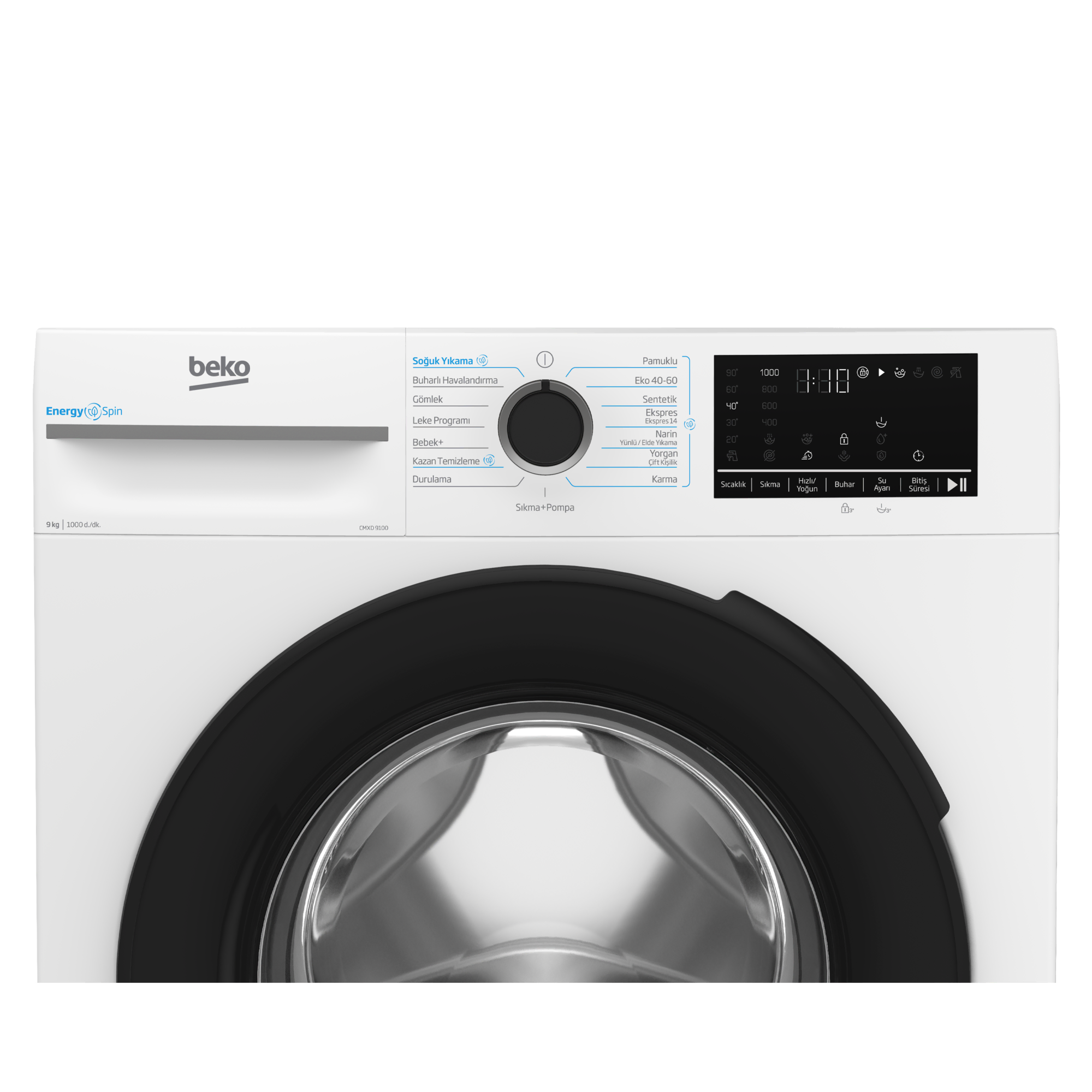 CMXD 9100 9 Kg Çamaşır Makinesi
