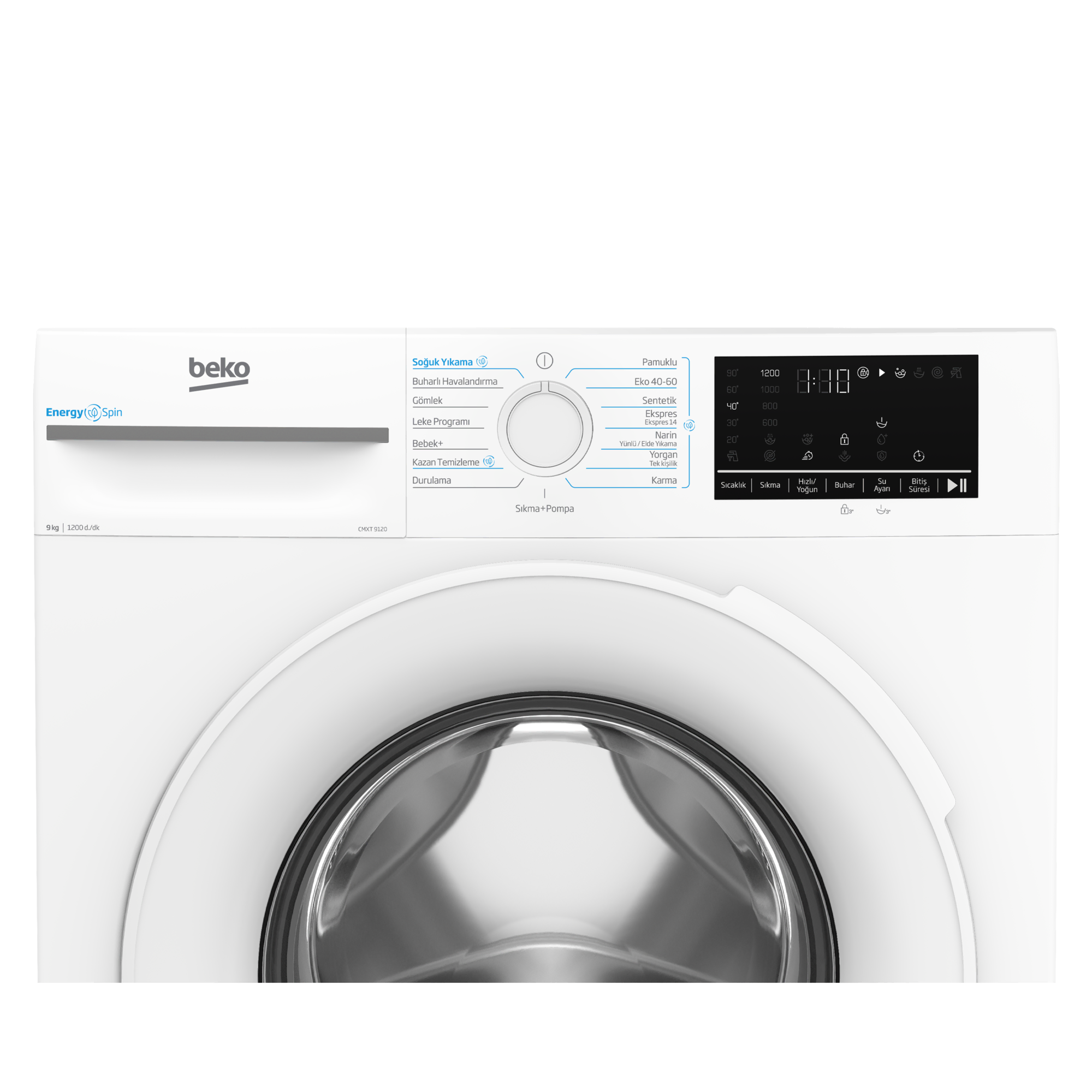 CMXT 9120 9 Kg Çamaşır Makinesi