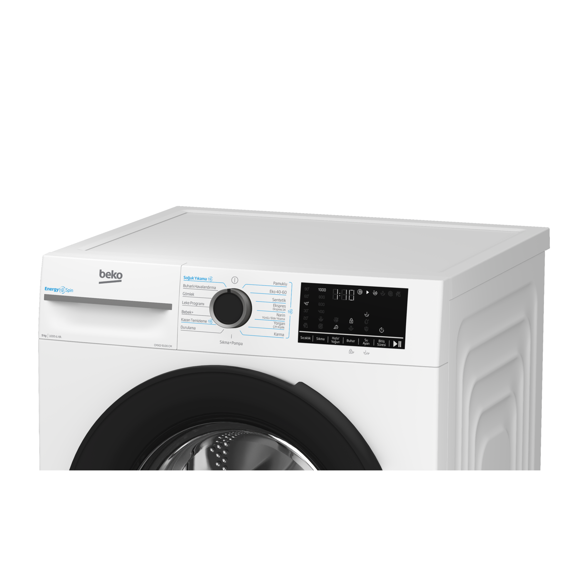 CMXD 9100 CM 9 Kg Çamaşır Makinesi