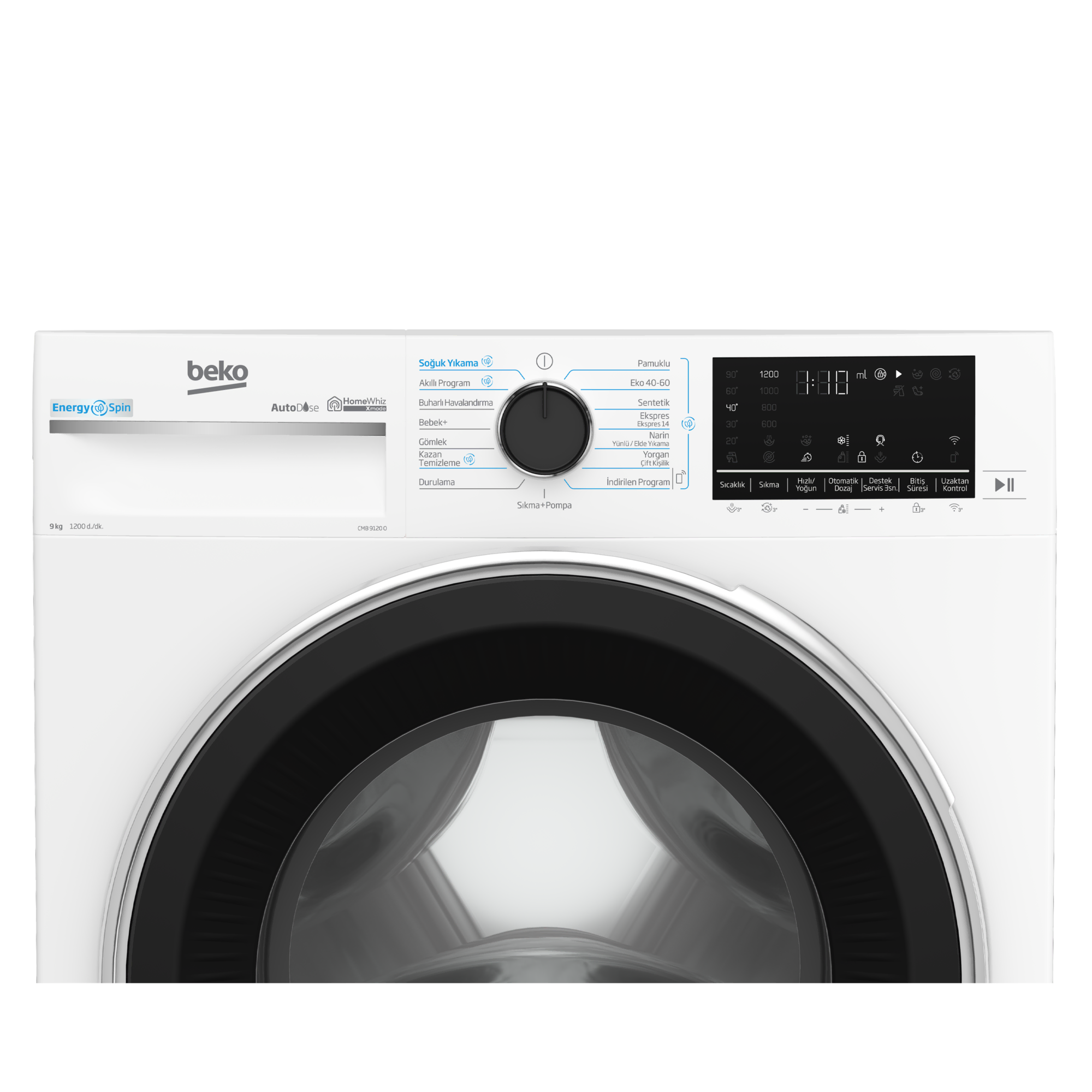 CMB 9120 O 9 Kg Çamaşır Makinesi
