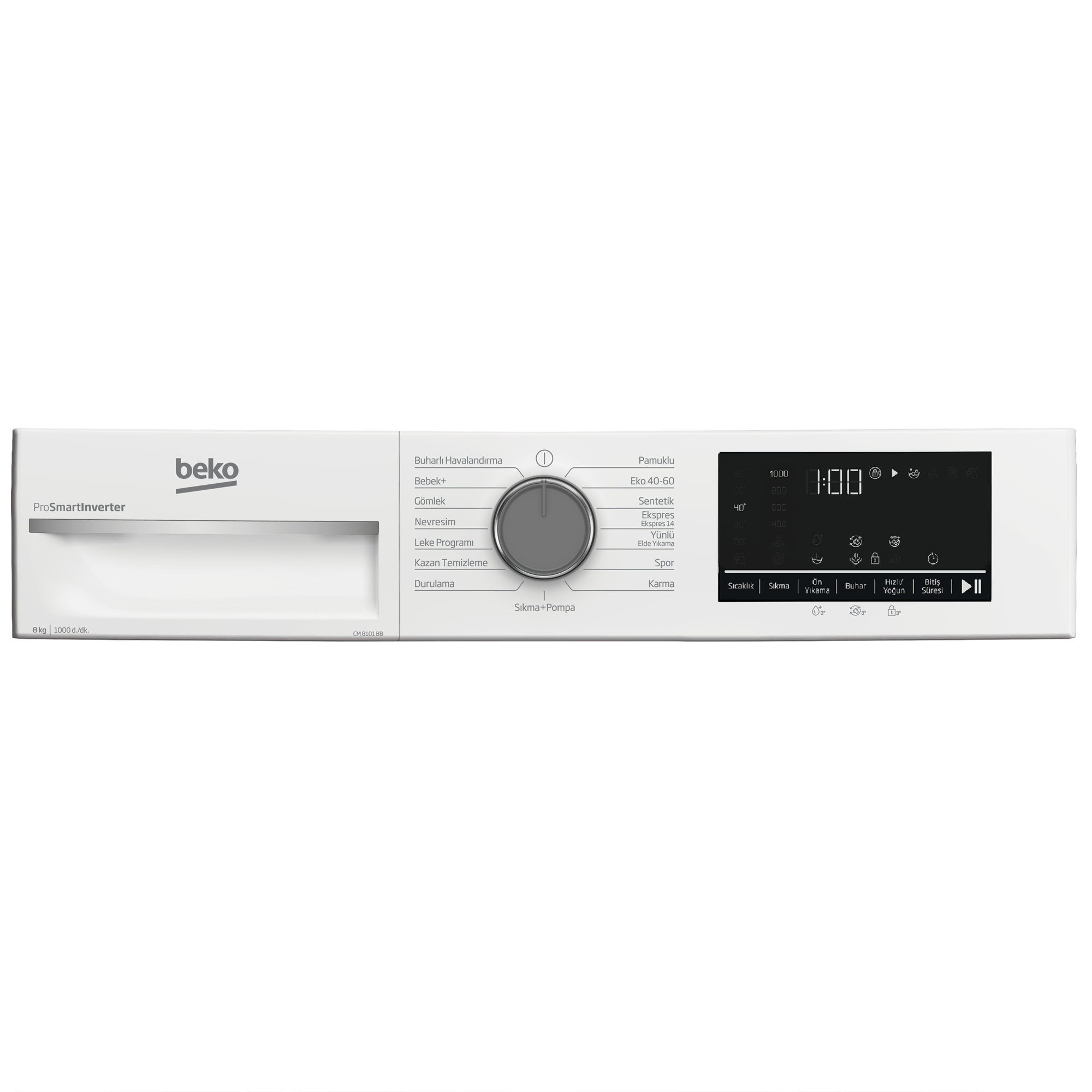 CM 8101 BB Çamaşır Makinesi