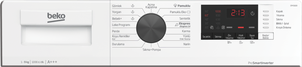CM 9100 Çamaşır Makinesi