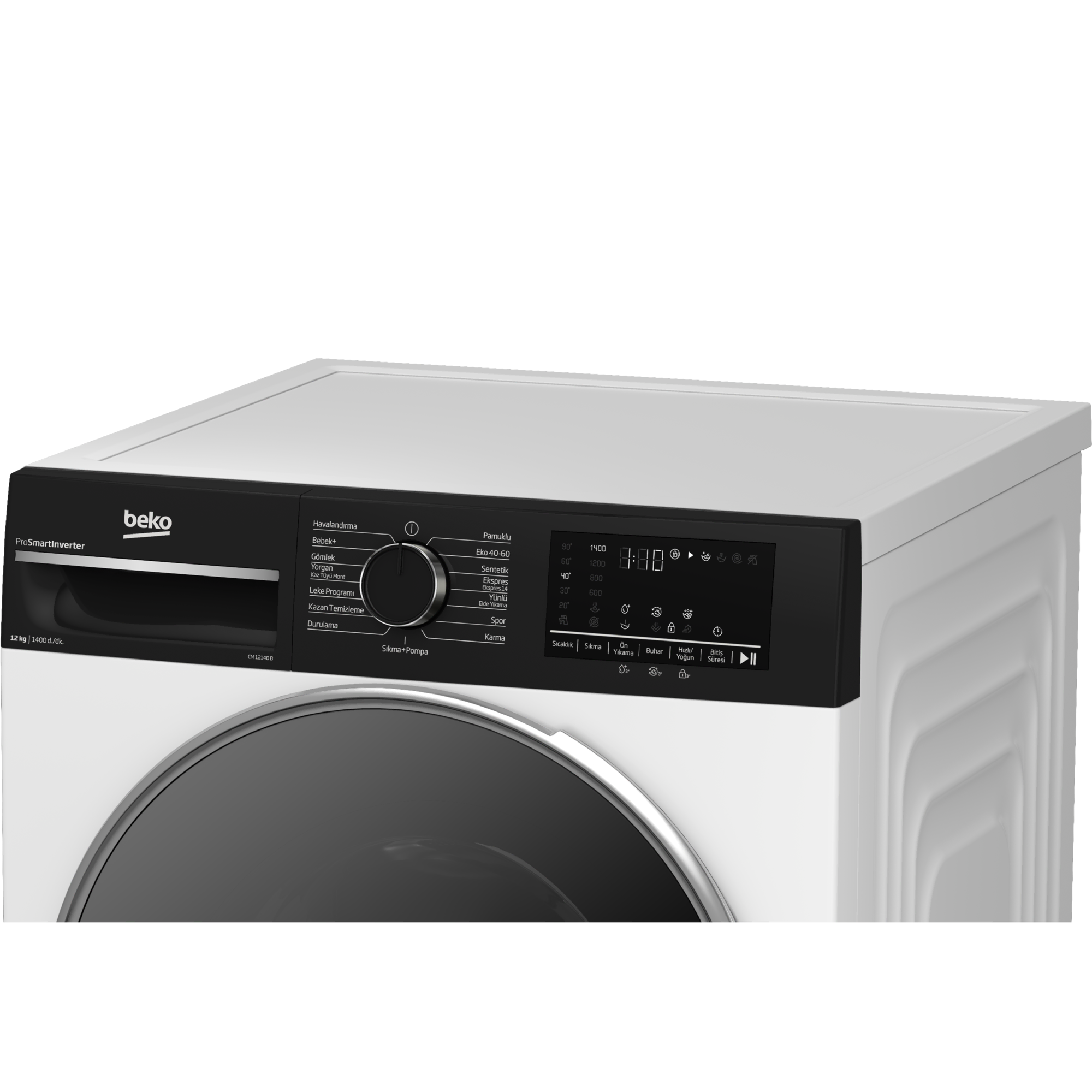 CM 12140 B 12 Kg Çamaşır Makinesi