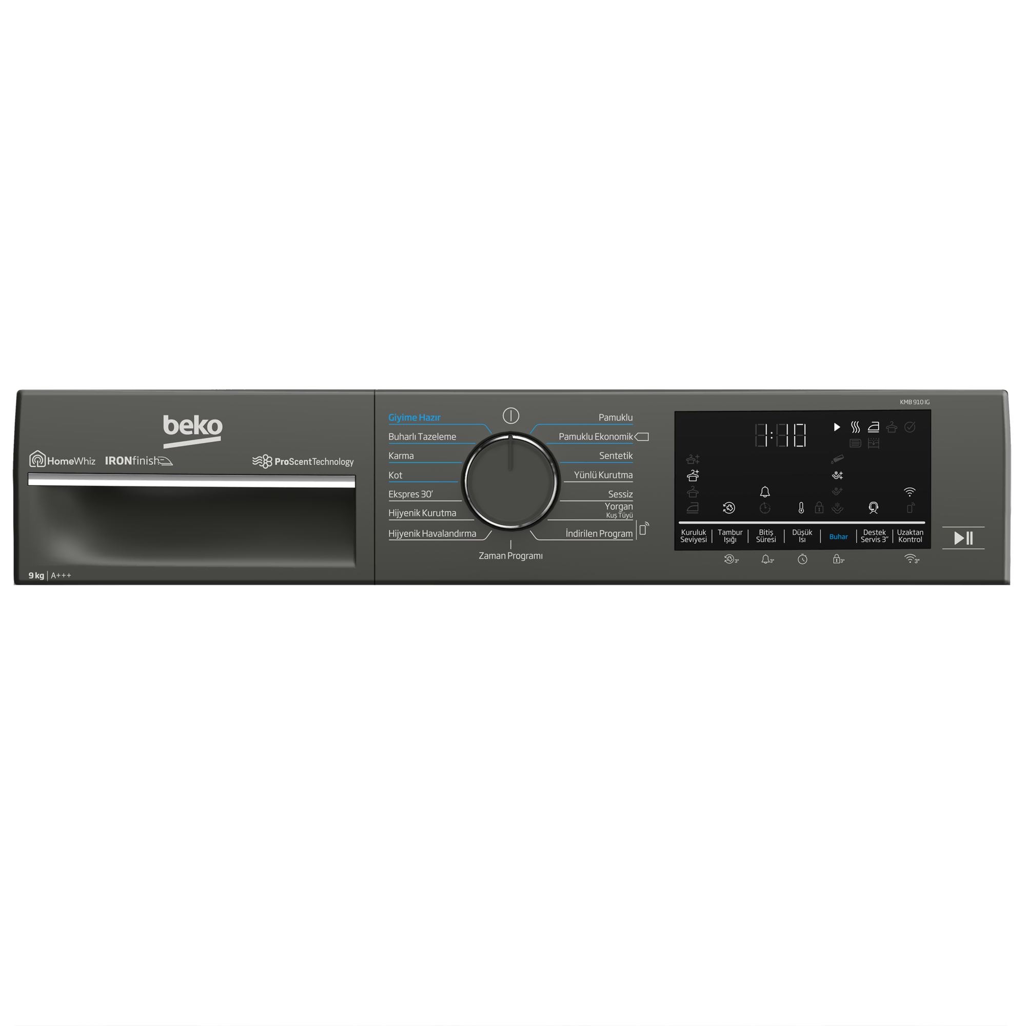 KMB 910 IG 9 Kg Kurutma Makinesi