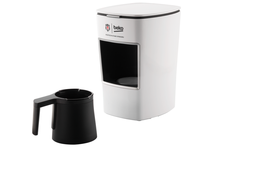 BKK 2300 Mini Keyf Beyaz – BJK Türk Kahve Makinesi