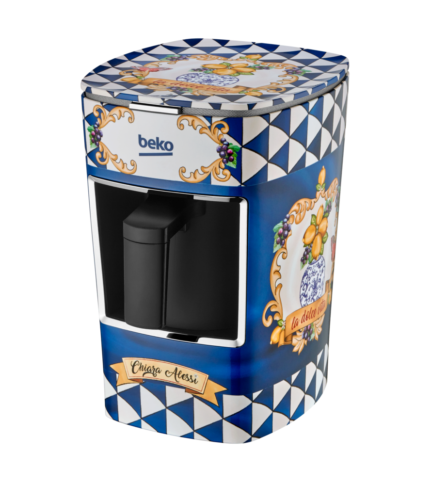 Chiara Alessi BKK 2300 CB Capri Blue Türk Kahve Makinesi