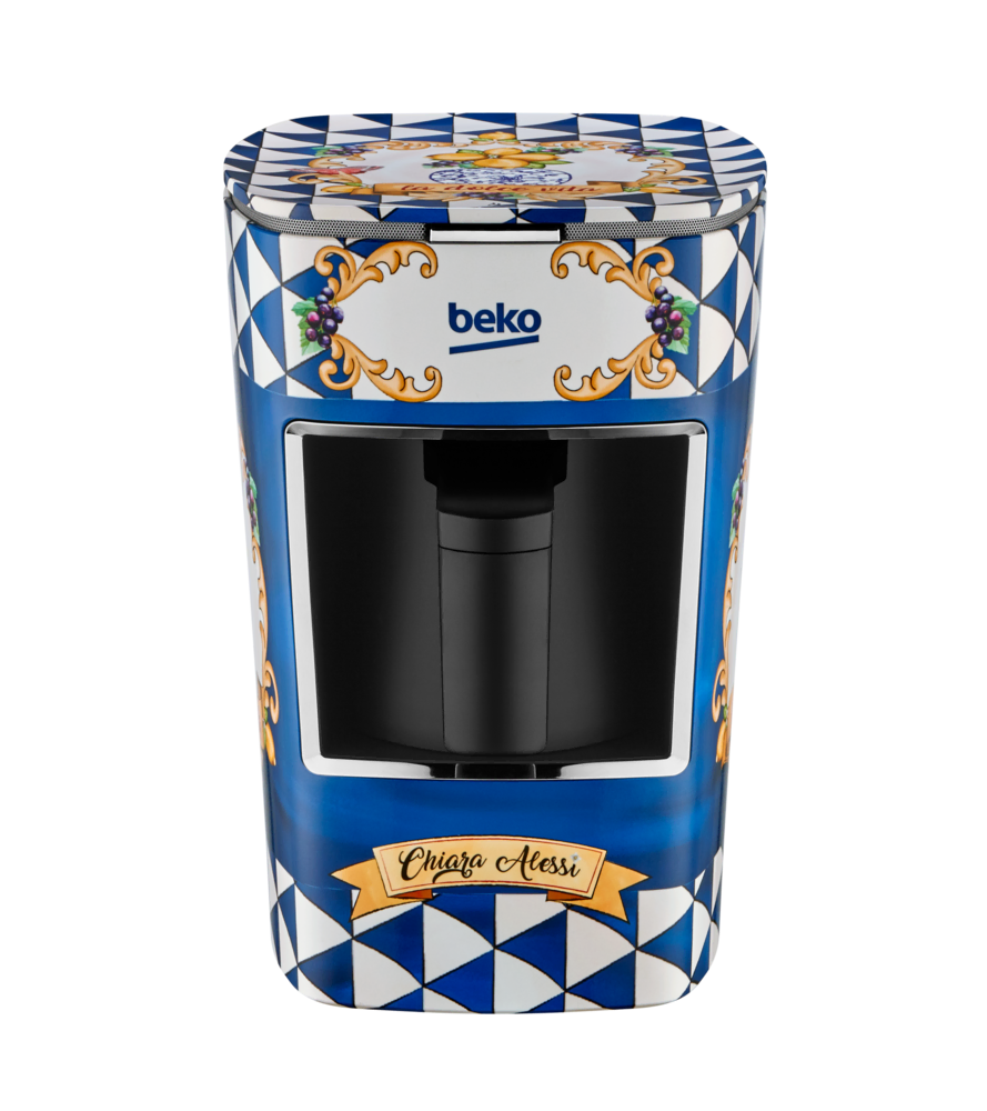 Chiara Alessi BKK 2300 CB Capri Blue Türk Kahve Makinesi