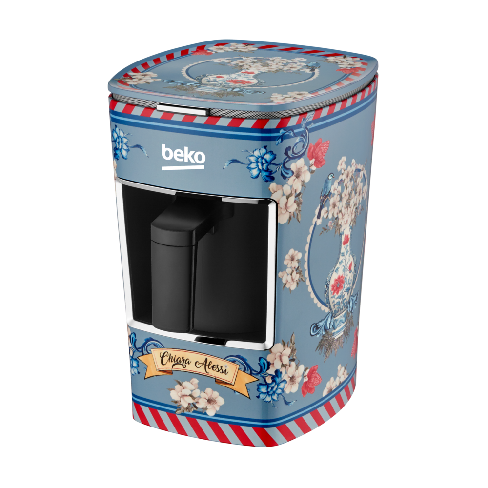  Chiara Alessi BKK 2300 FP Fiori di Primavera Türk Kahve Makinesi
