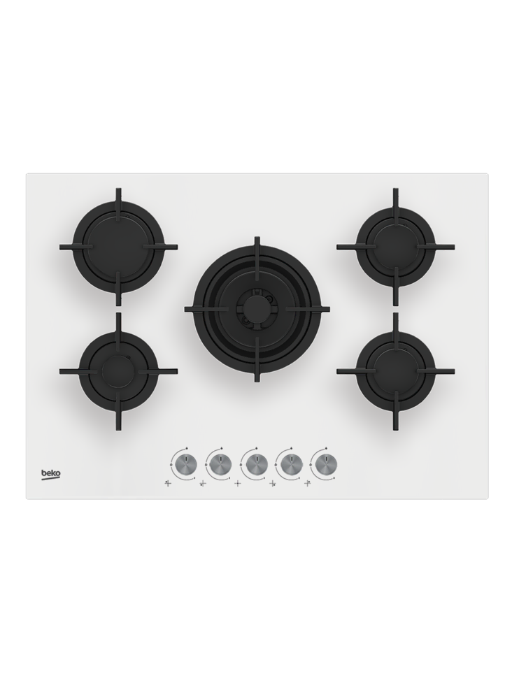 YOCW 75220 DB Gazlı Cam Tablalı Ocak