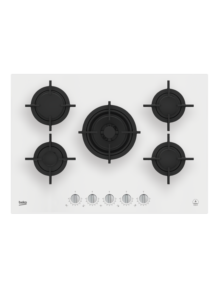 KOCW 75220 DB Gazlı Cam Tablalı Ocak