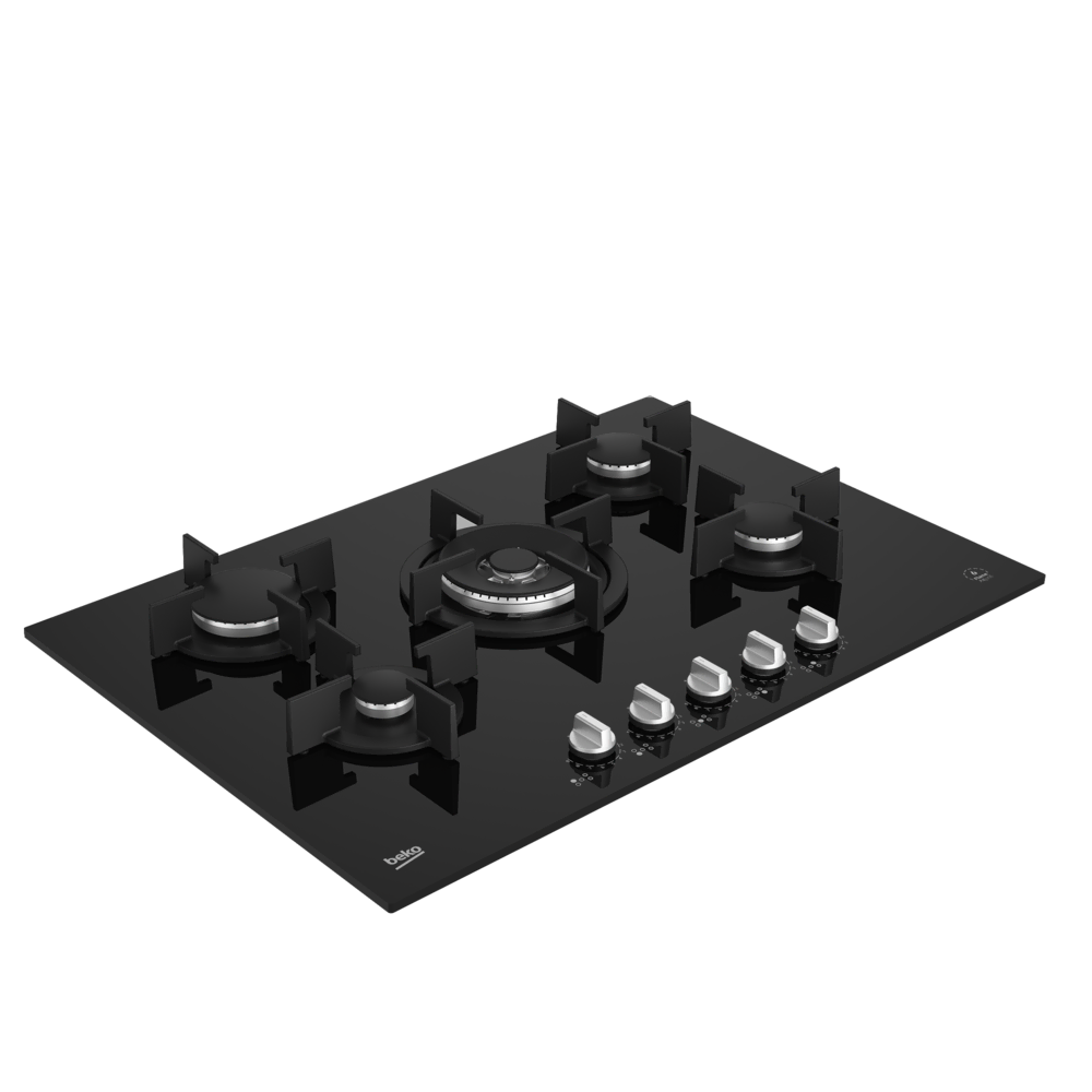 KOCW 75220 DS Gazlı Cam Tablalı Ocak