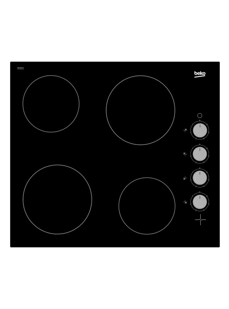 AOV 64100 S Vitroseramik Ocaklar