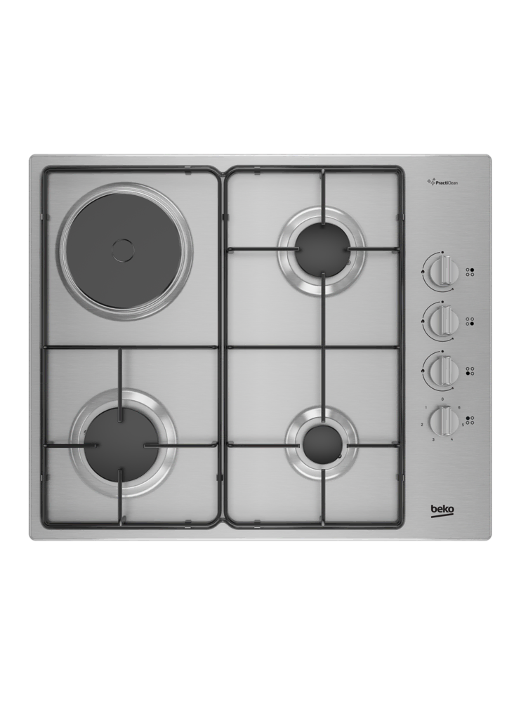 BOXD D 6110 EI Gazlı Inoks Metal Tablalı Ocaklar