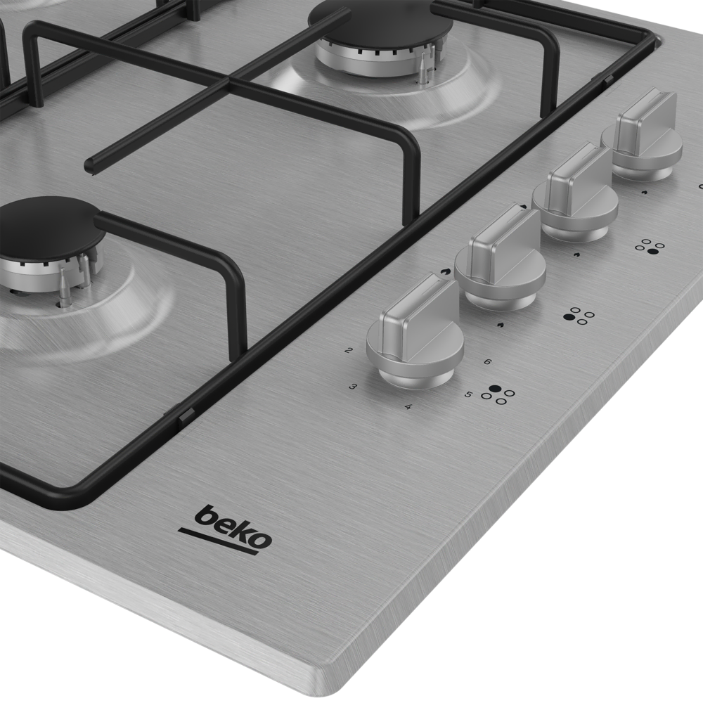 BOXD D 6110 EI Gazlı Inoks Metal Tablalı Ocaklar