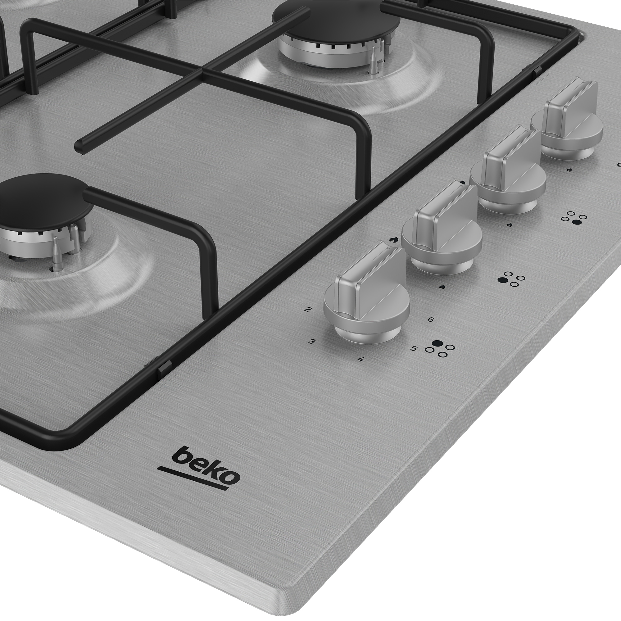 BOXD D 6110 EI Gazlı Inoks Metal Tablalı Ocaklar