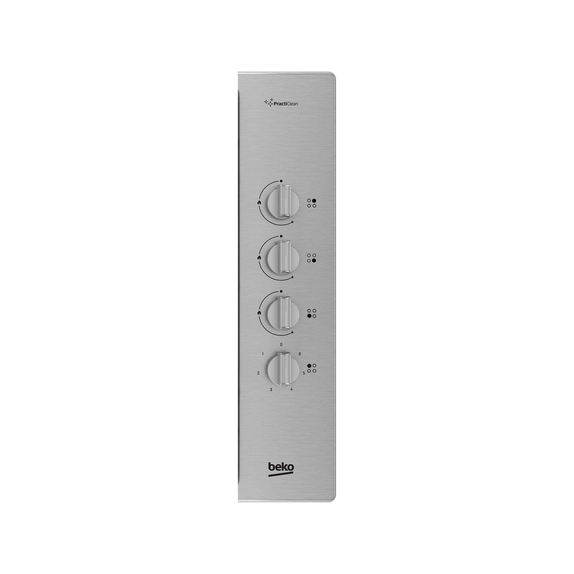 BOXD D 6110 EI Gazlı Inoks Metal Tablalı Ocaklar