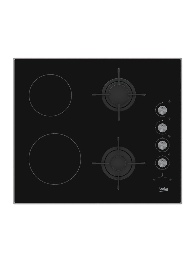YOCM 64111 XDS Gazlı Cam Tablalı Ocak
