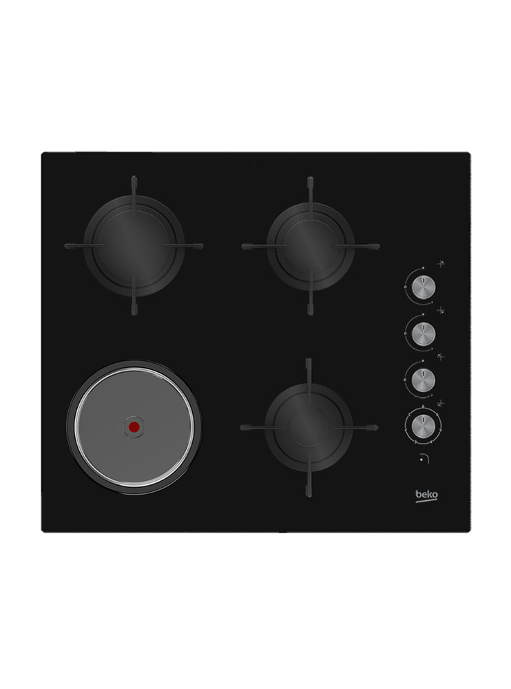 YOCM 64110 DS Gazlı Cam Tablalı Ocak