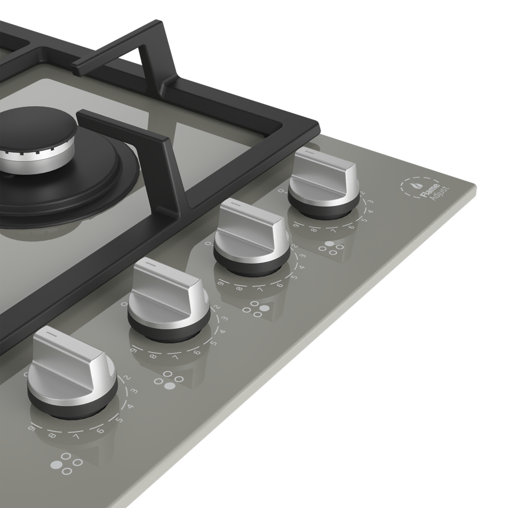 KOCW 64250 DGRI Gazlı Cam Tablalı Ocak