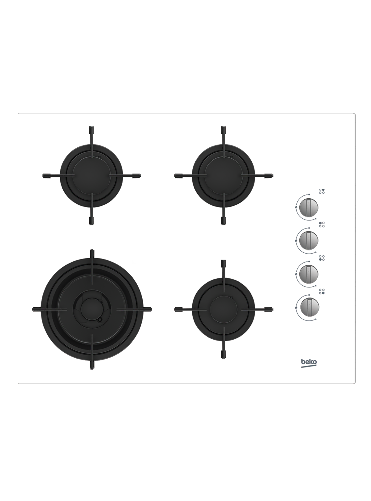 YOCW 64135 DB Gazlı Cam Tablalı Ocak