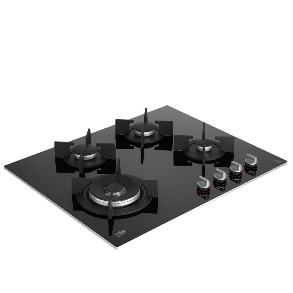 KOCW 64225 XDSI Gazlı Cam Tablalı Ocak