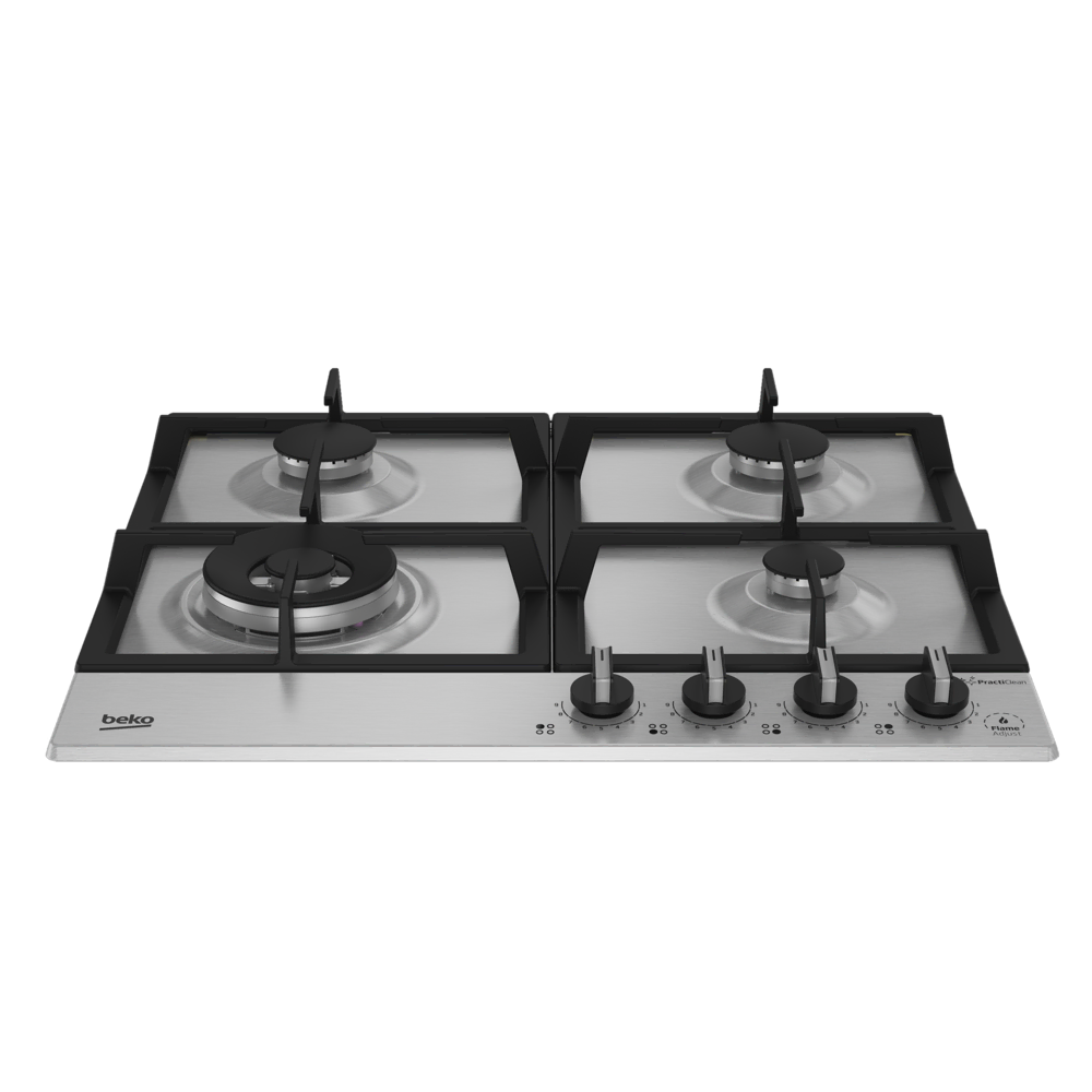 BOMD D 6020 DWKI Gazlı Inoks Metal Tablalı Ocaklar