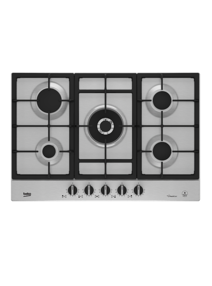 BOMD D 7520 DWKI Gazlı Inoks Metal Tablalı Ocaklar