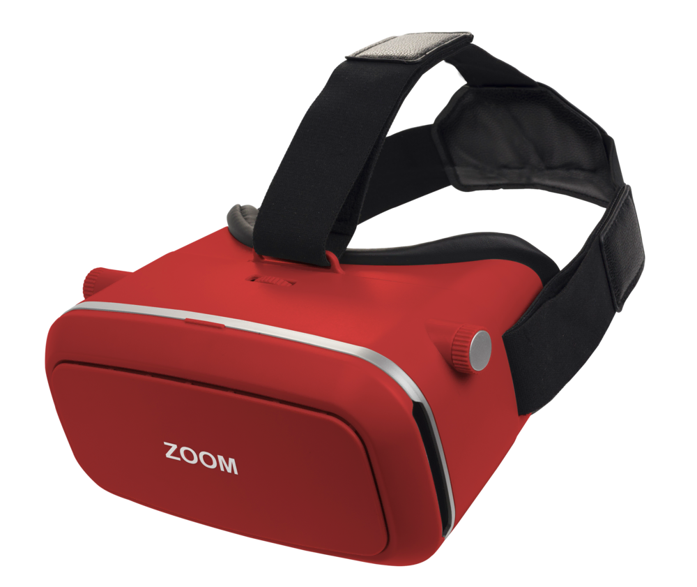 ZOOM Virtual Reality Headset Kırmızı VR Gözlük