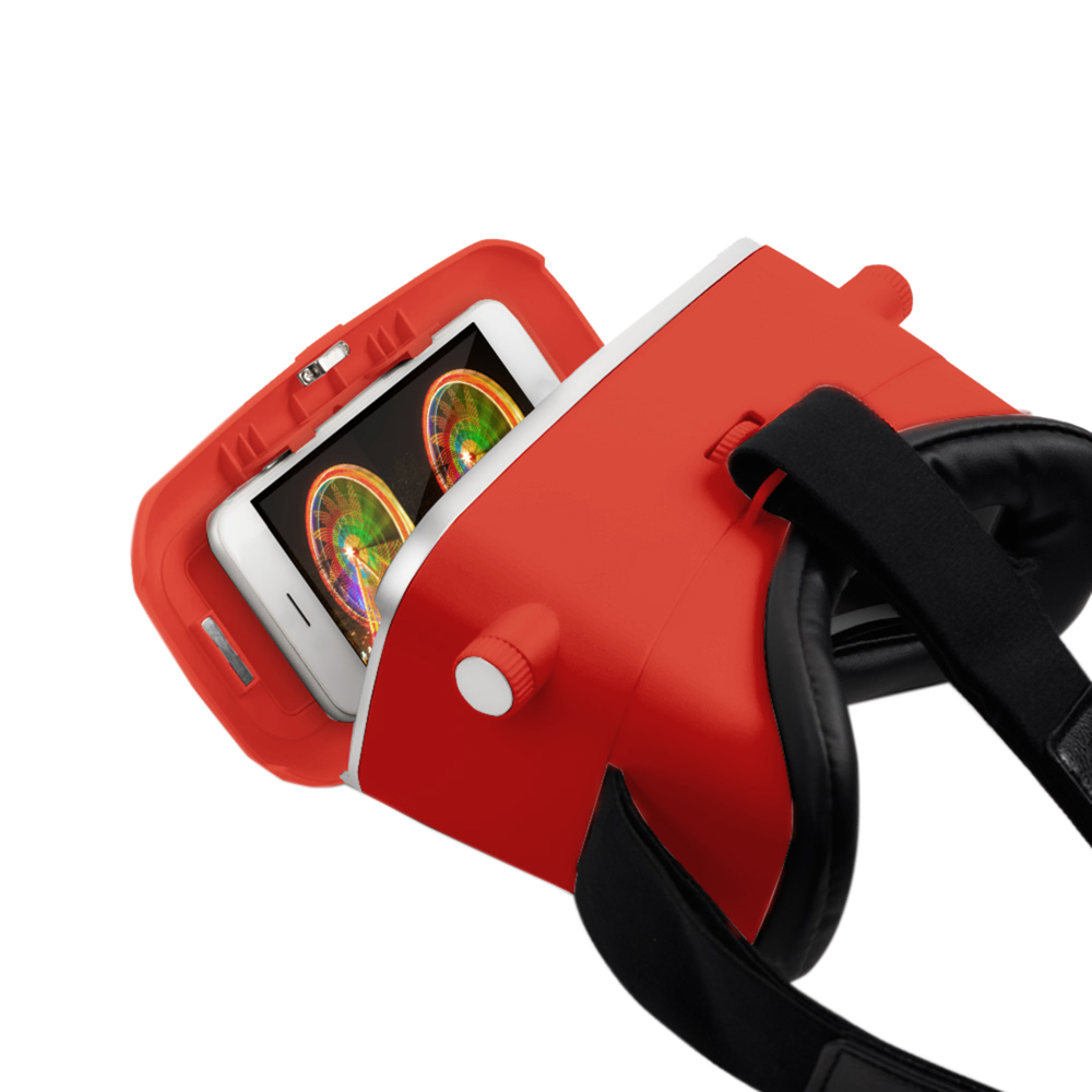 ZOOM Virtual Reality Headset Kırmızı VR Gözlük