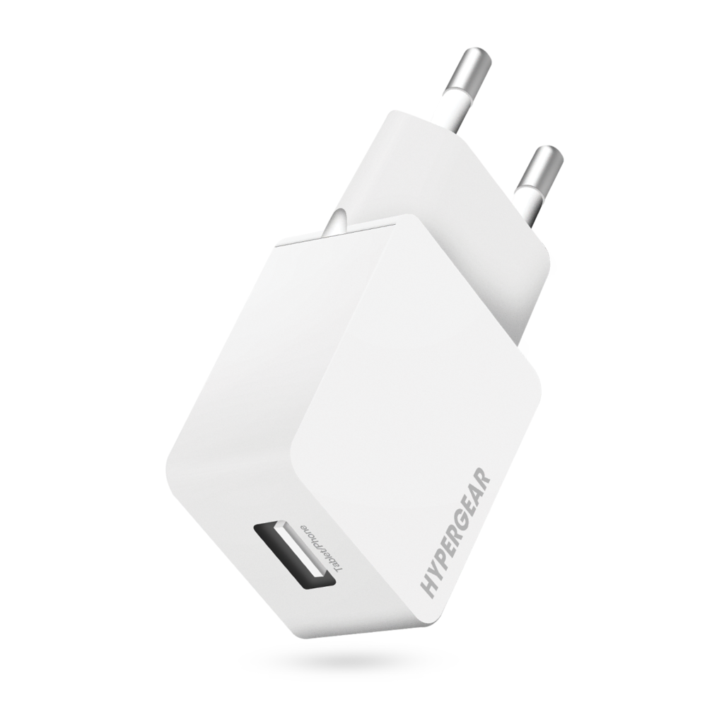 HyperGear Duvar Şarjı Tekli 2.1A - Beyaz Cep Telefonu Aksesuarları