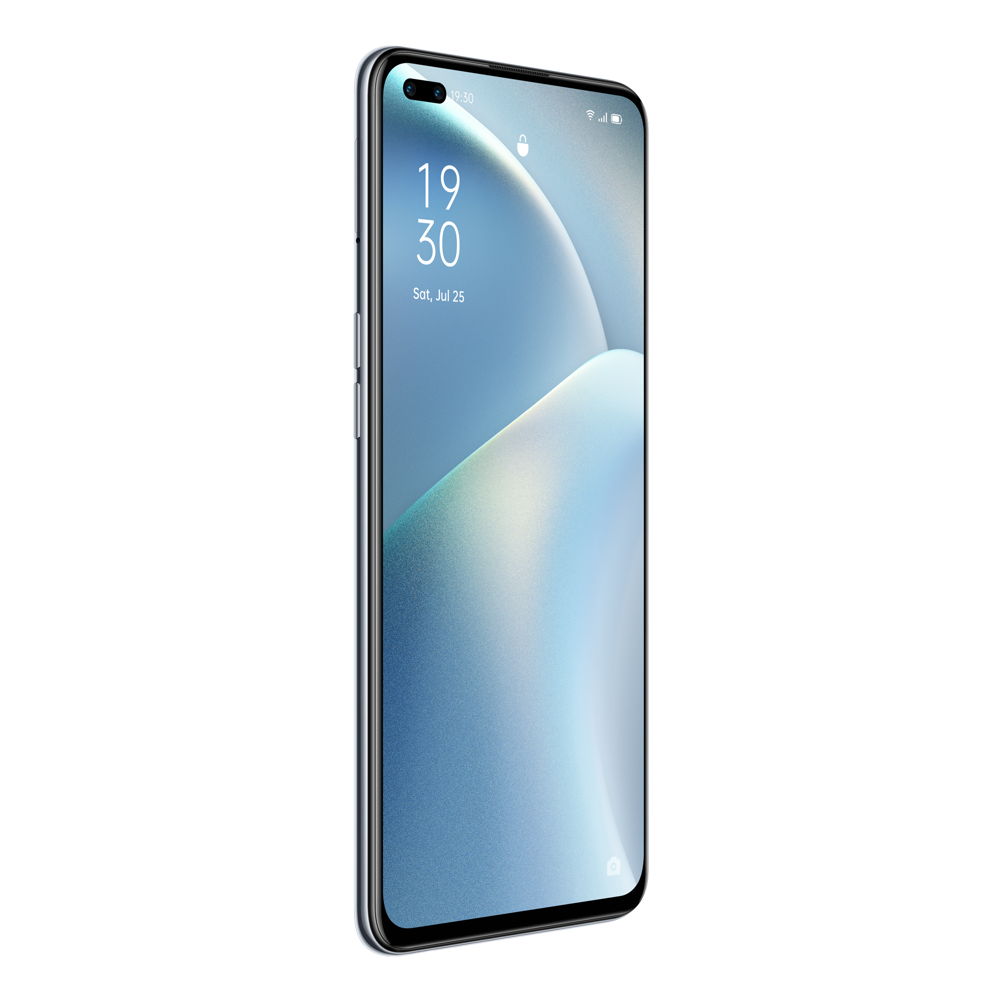 Oppo Reno4 Lite Metalik Beyaz 
