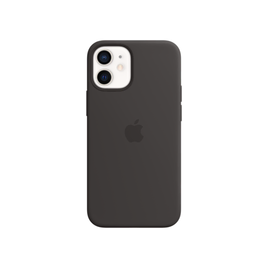 iPhone 12 mini Silikon Kılıf Siyah Cep Telefonu Aksesuarları