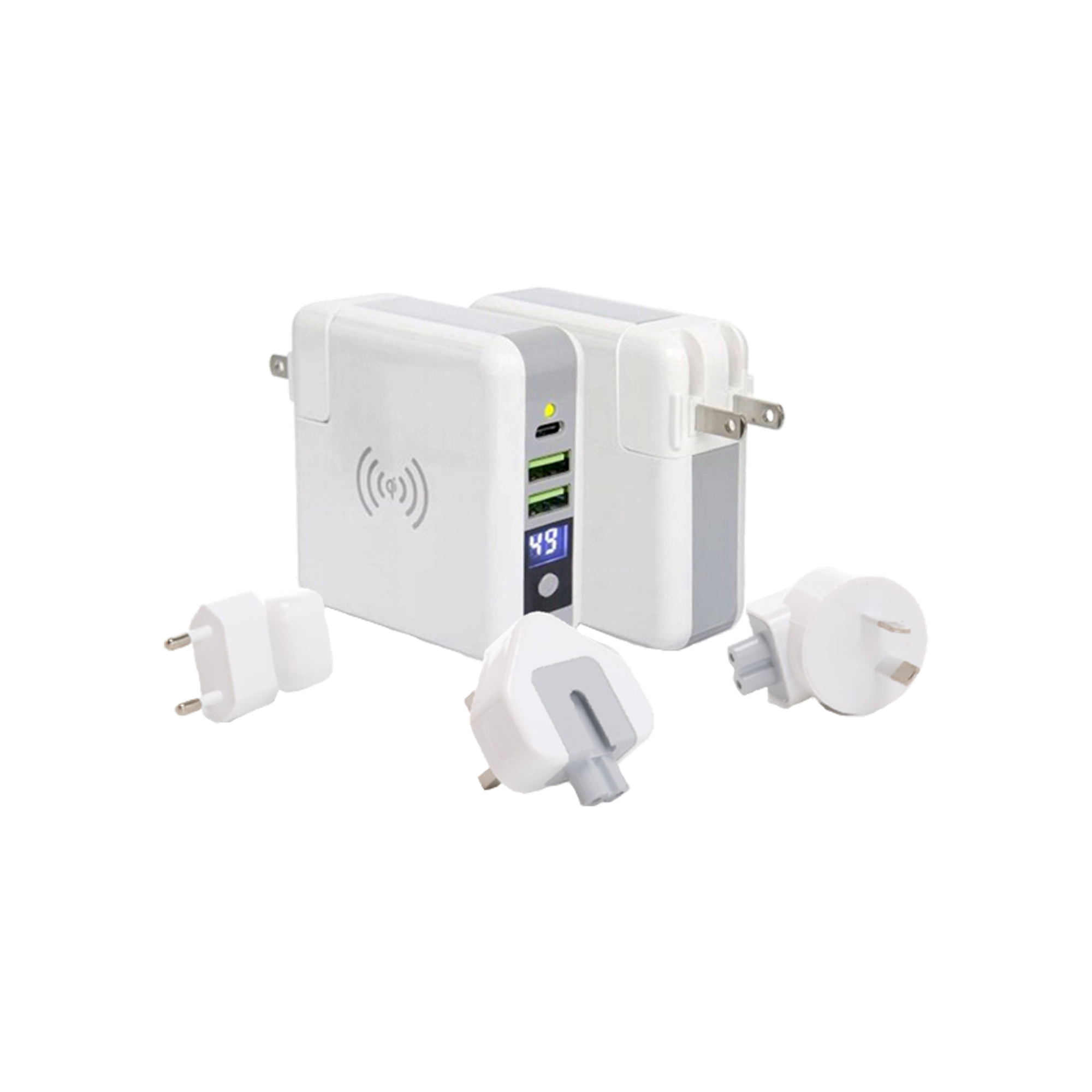 Robor R600 Seyahat Şarj 6700mAh 2A Beyaz Powerbank