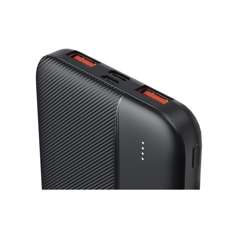 Robor R710 Powerbank 10.000 mAh Siyah Cep Telefonu Aksesuarları