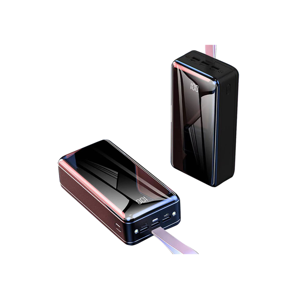 Robor R750+ Powerbank 50.000 mAh Siyah Cep Telefonu Aksesuarları