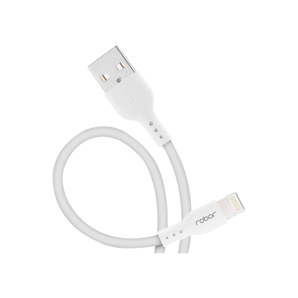 Robor Şarj ve Data Kab.Lightning R410 1m Cep Telefonu Aksesuarları