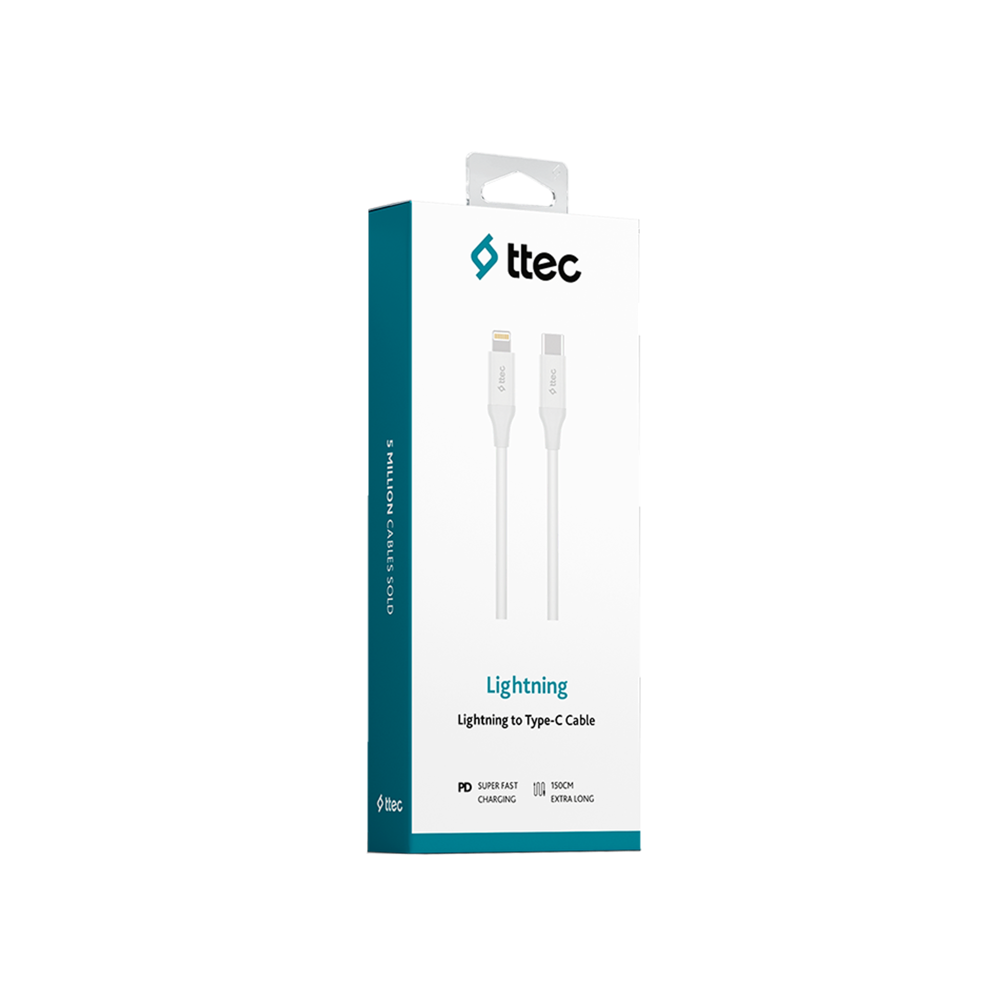 ttec TypeC-Lightning Hızlı Şarj Kablo Şarj Kabloları