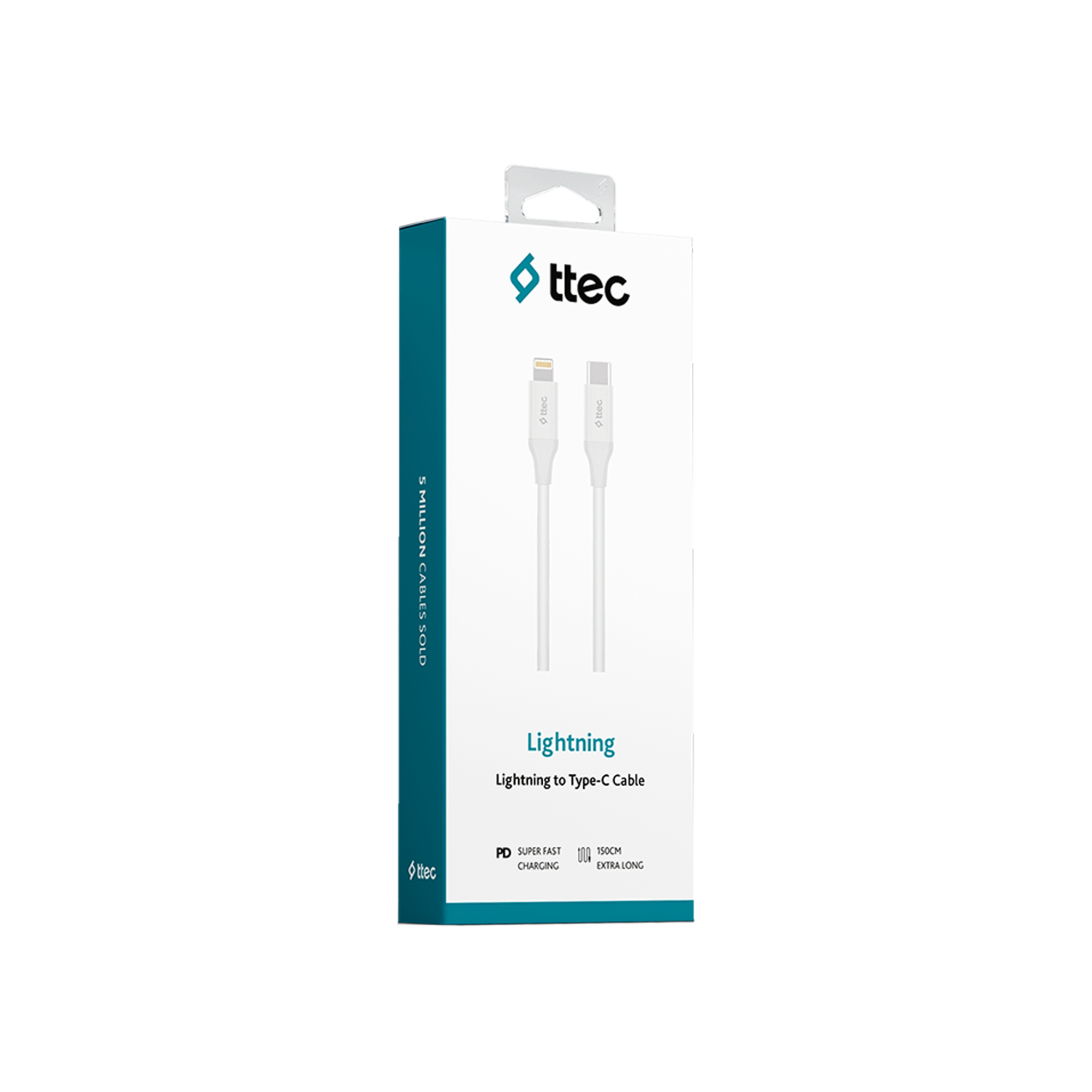 ttec TypeC-Lightning Hızlı Şarj Kablo Şarj Kabloları