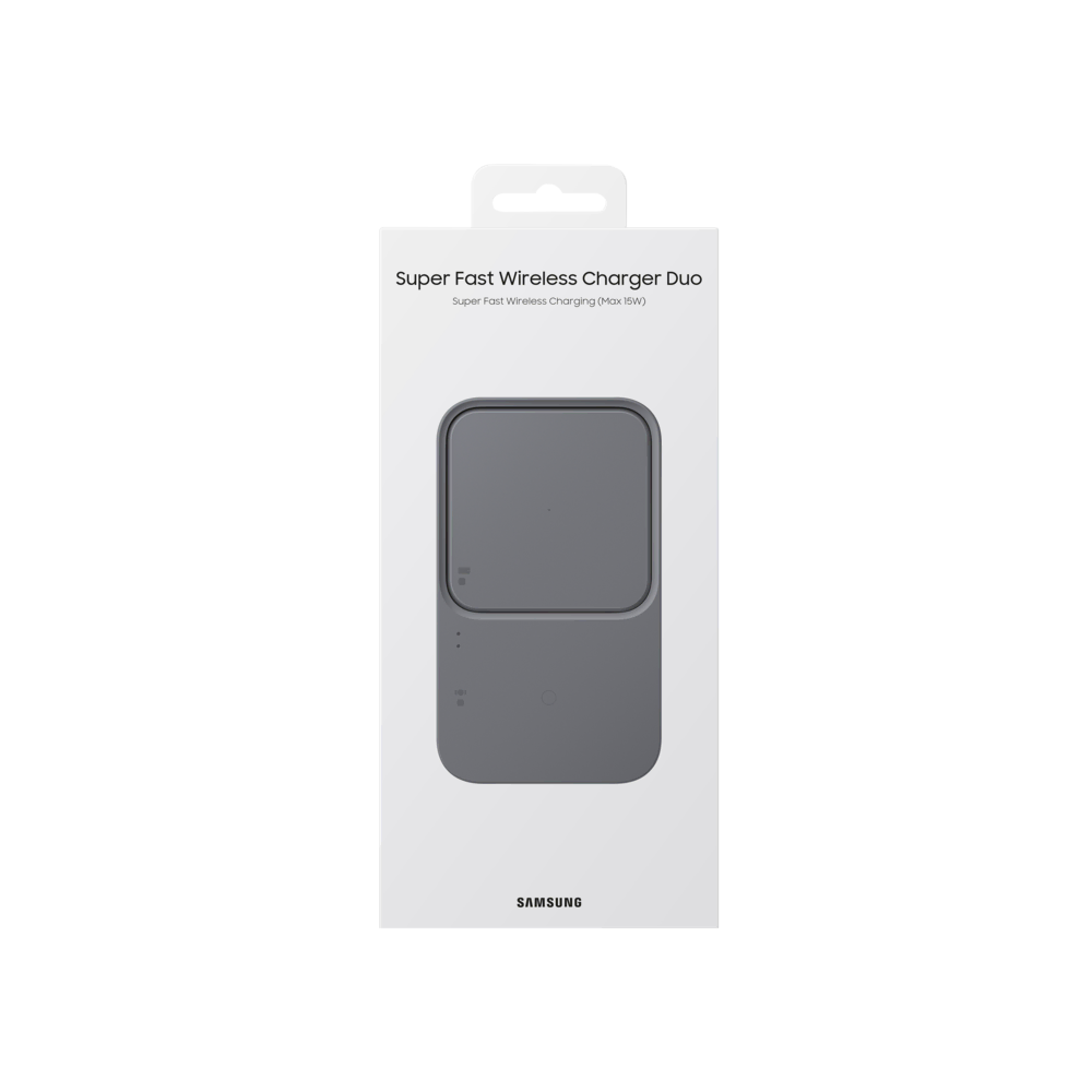 SamsungKablosuz HızlıŞarj-İkili15W-Siyah Cep Telefonu Aksesuarları