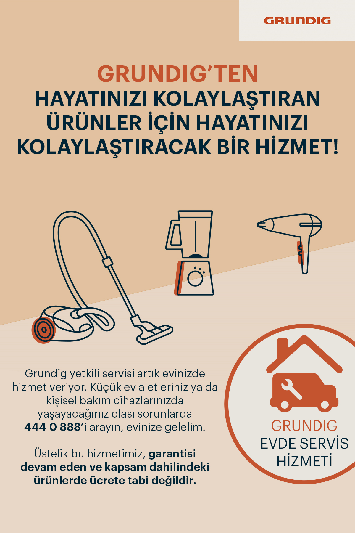 GRUNDIG HD 2509R Saç Kurutma Makinesi