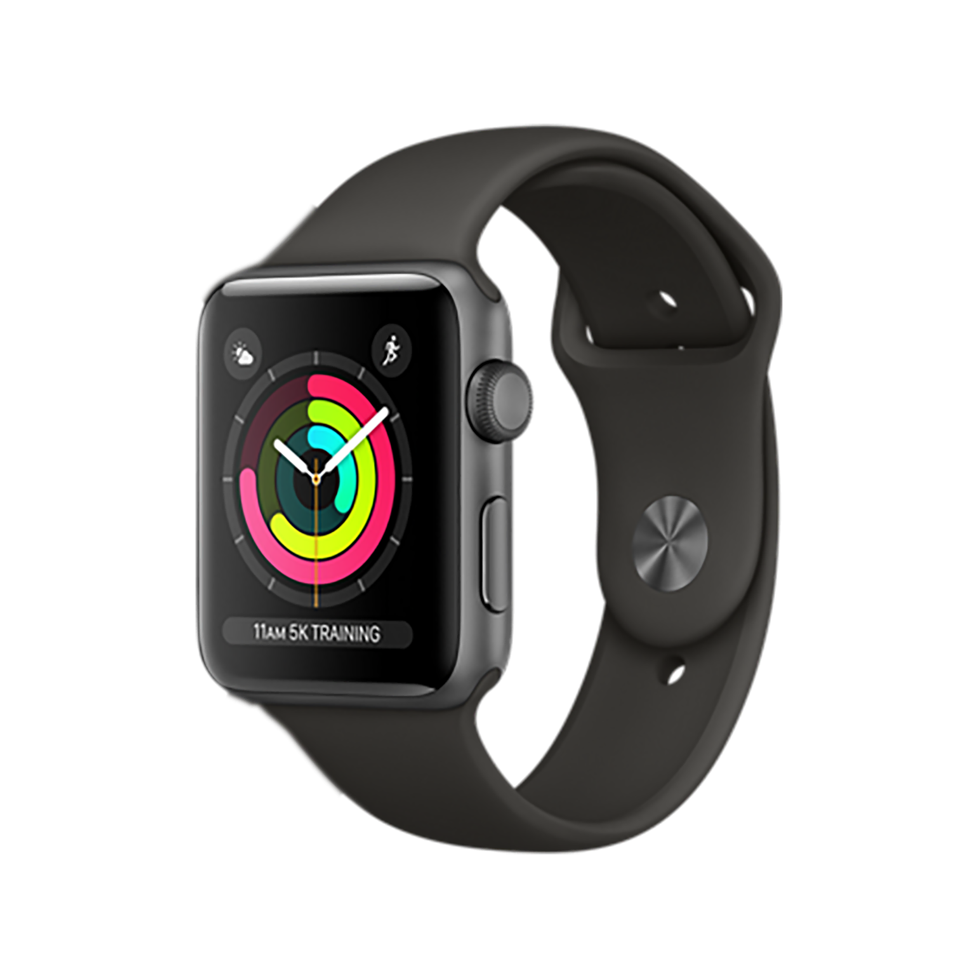 Apple W 1,42mm Space GreyBlackSportBand Giyilebilir Teknoloji