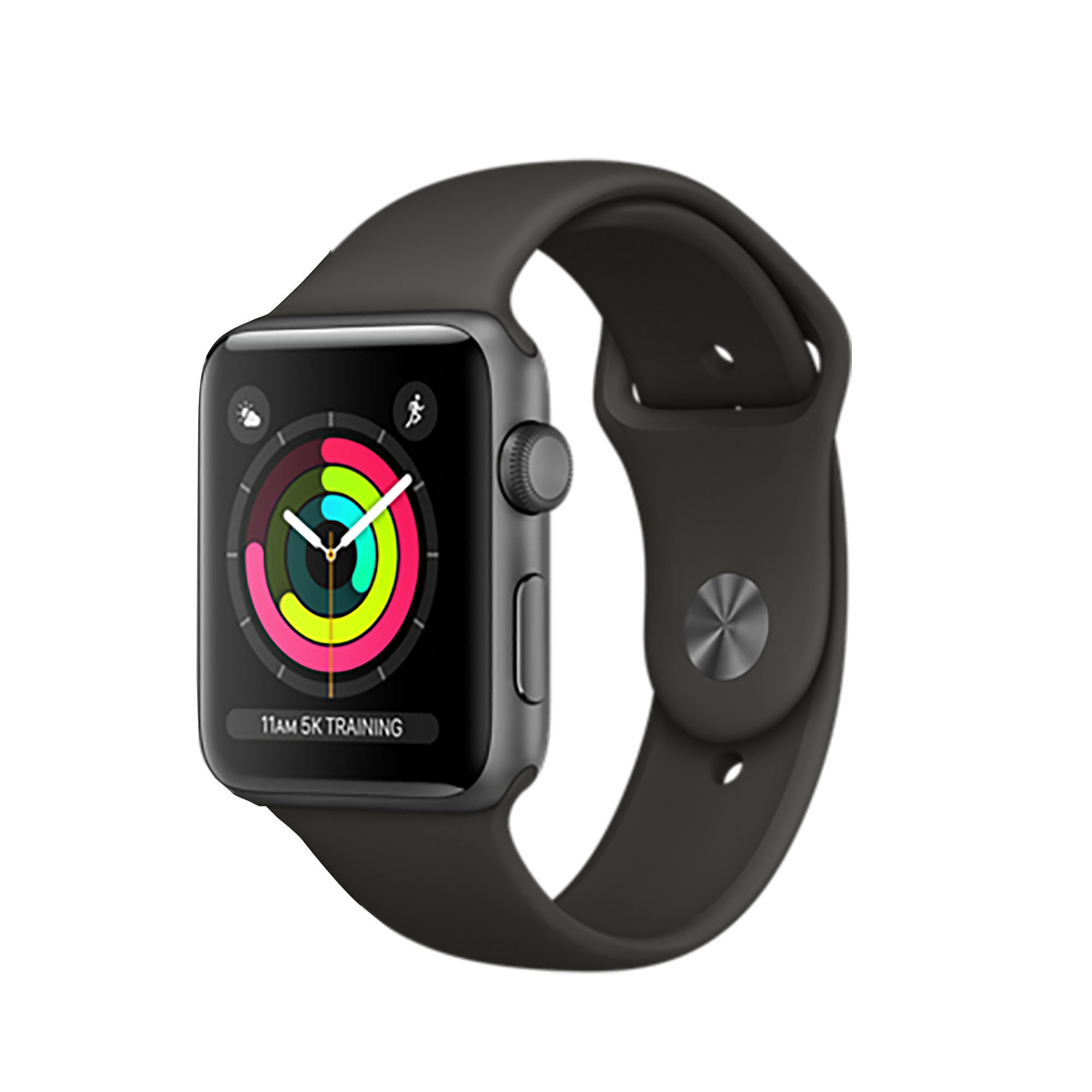Apple W S3 38mm S.Grey Case Grey S. Band Apple